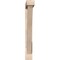Ekena Millwork Traditional Block Smooth Bracket w/ Offset Brace, Douglas Fir, 5 1/2"W x 44"D x 44"H BKT0604X44X44TRA05SDF - alternate 3